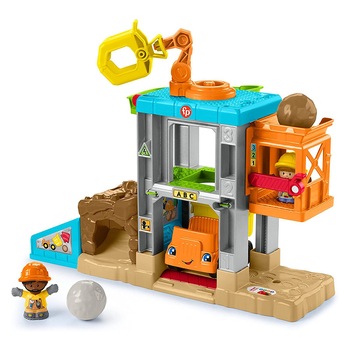 Set de joaca Fisher-Price Little People - Santierul de constructii Set de joaca Fisher-Price Little People - Santierul de constructii