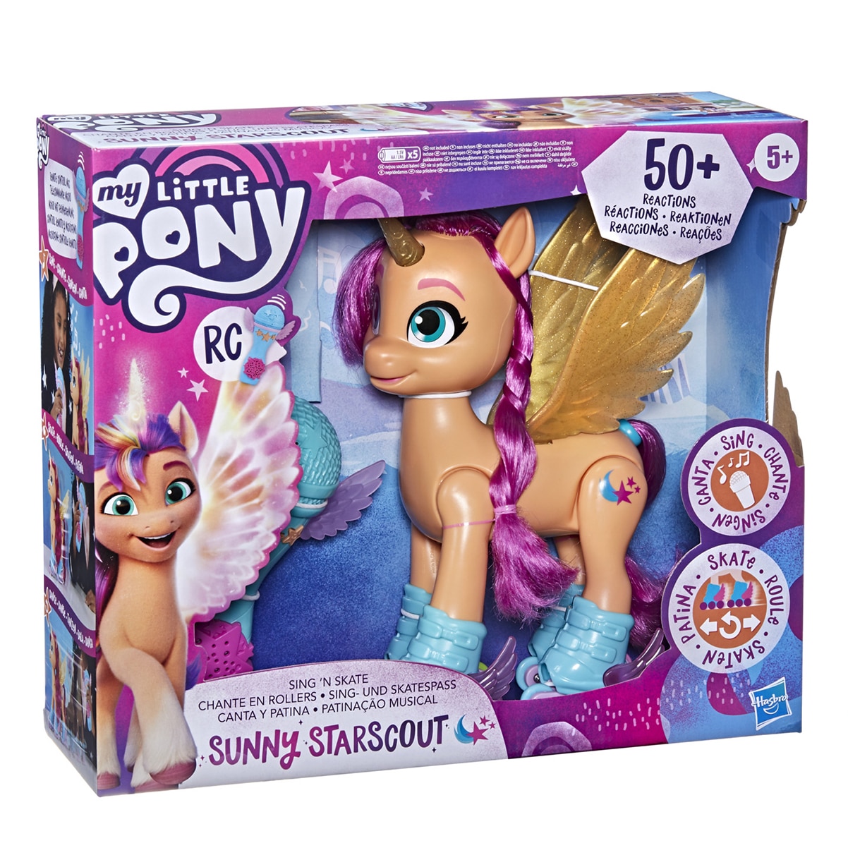 Overcast pile Recycle Figurina interactiva My Little Pony - Sing and skate, Sunny - eMAG.ro