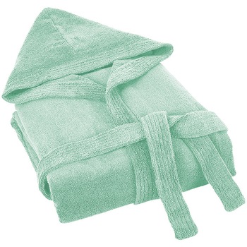 Halat de baie pentru femei Pastel Dilios, marime L/XL, 100% bumbac, fire nerasucite, capacitate mare de absorbtie, 400 GSM, vernil Halat de baie pentru femei Pastel Dilios, marime L/XL, 100% bumbac, fire nerasucite, capacitate mare de absorbtie, 400 GSM, vernil