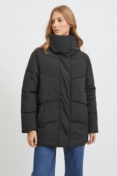 Vila, Geaca cu guler inalt, Negru Vila, Geaca cu guler inalt, Negru