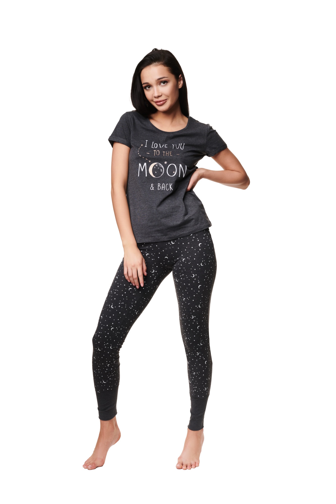 Pijamale de dama Henderson Zadie Gri