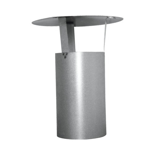 Element protectie pentru teava semineu Bertrams Ø 120 mm aluminizat la cald