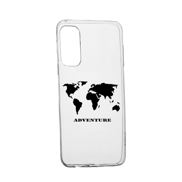 Силиконов калъф, съвместим с Vivo X60 Pro, Adventure, устойчивост на износване, противоплъзгащ се, 734