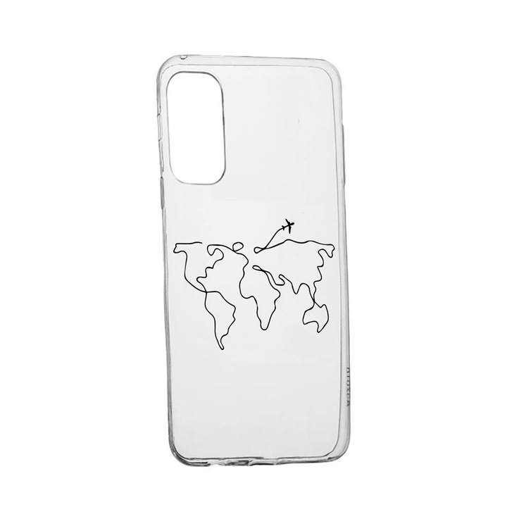 Husa Silicon Compatibila cu Oppo A94 5G (2021), Travel, rezistenta la uzura, anti-alunecare, 733