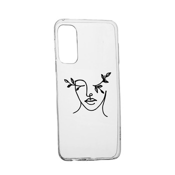 Husa Silicon Compatibila cu Xiaomi Poco M3 Pro 5G / 4G, Woman Abstract, rezistenta la uzura, anti-alunecare, 736 Husa Silicon Compatibila cu Xiaomi Poco M3 Pro 5G / 4G, Woman Abstract, rezistenta la uzura, anti-alunecare, 736