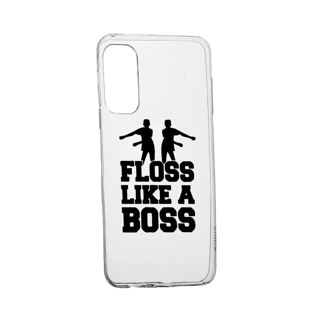 Husa Silicon Compatibila cu OnePlus 9R, Floss Like A Boss, rezistenta la uzura, anti-alunecare, 765