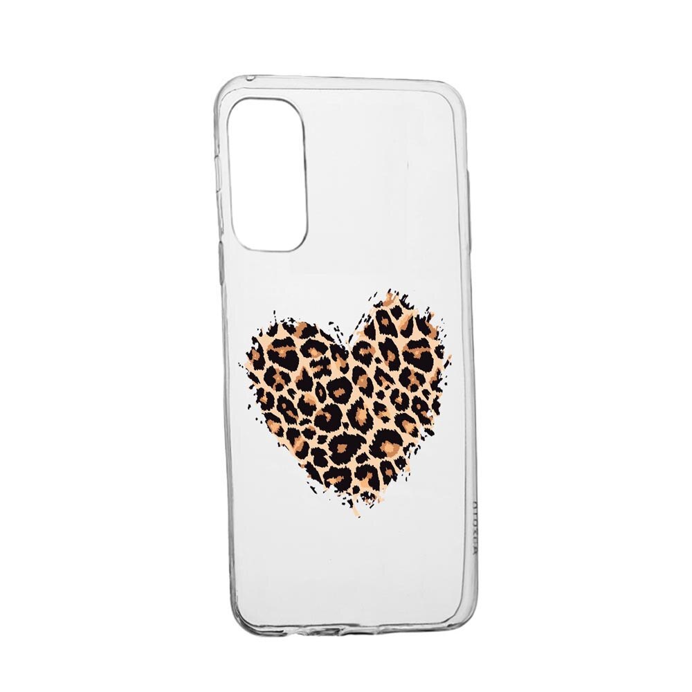 Husa Silicon Compatibila cu Samsung Galaxy A52s 5G, Leopard Heart, rezistenta la uzura, anti-alunecare, 761