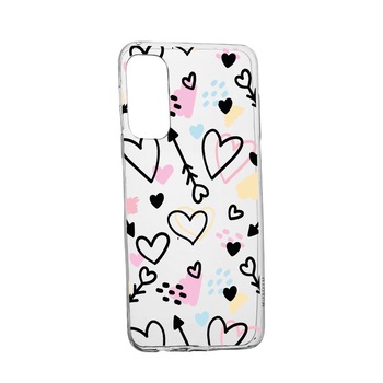Husa Silicon Compatibila cu Samsung Galaxy A52s 5G, Love Symbols, rezistenta la uzura, anti-alunecare, 764 Husa Silicon Compatibila cu Samsung Galaxy A52s 5G, Love Symbols, rezistenta la uzura, anti-alunecare, 764