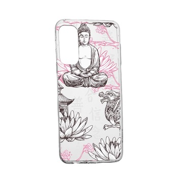 Husa Silicon Compatibila cu Samsung Galaxy A03s, Buddha, rezistenta la uzura, anti-alunecare, 768 Husa Silicon Compatibila cu Samsung Galaxy A03s, Buddha, rezistenta la uzura, anti-alunecare, 768