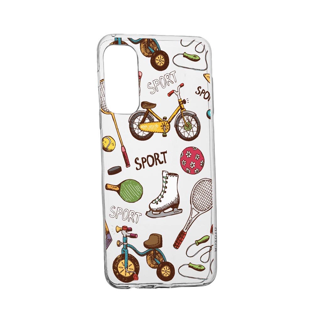 Husa Silicon Compatibila cu Oppo Reno 5 Lite, Summer Sports, rezistenta la uzura, anti-alunecare, 776