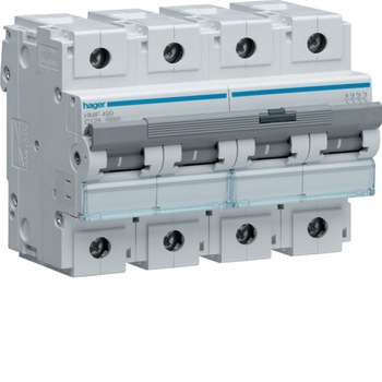 Siguranta Automata, Hager, 125A, 4P, 10KA, Curba C, HMF499 Siguranta Automata, Hager, 125A, 4P, 10KA, Curba C, HMF499