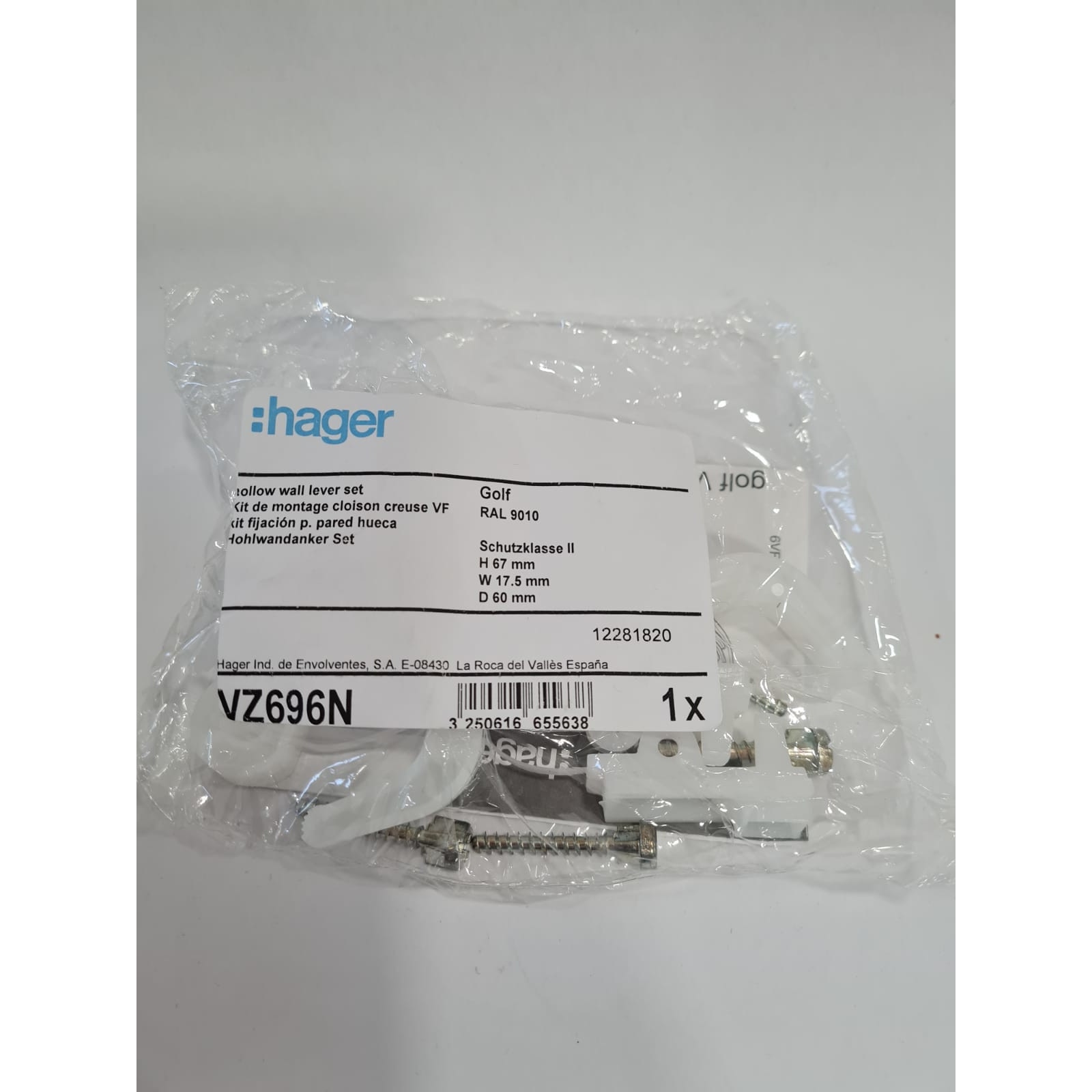 Kit/suport Fixare, Hager, Tablou Rigips, VZ696N - eMAG.ro