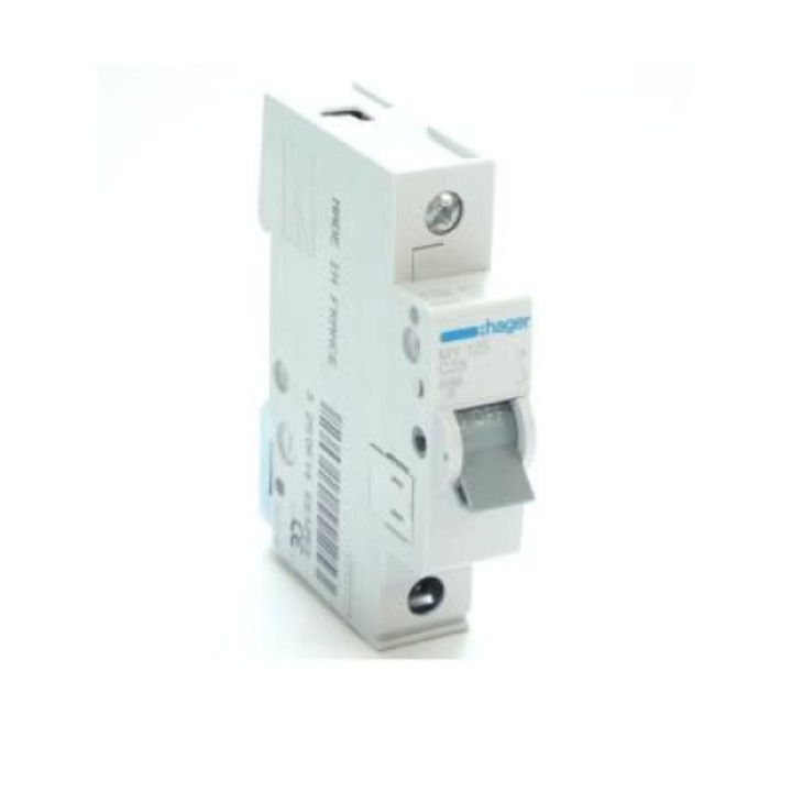 Siguranta Automata, Hager, 25A, 1P, 4.5KA, Curba C, MY125