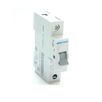 Siguranta Automata, Hager, 25A, 1P, 4.5KA, Curba C, MY125 Siguranta Automata, Hager, 25A, 1P, 4.5KA, Curba C, MY125