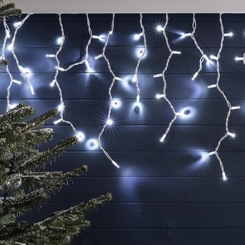 Instalatie Turturi 200LED,10 Metri,cu FLASH LED,interconectabila Exterior,Interior , Alb Rece Instalatie Turturi 200LED,10 Metri,cu FLASH LED,interconectabila Exterior,Interior , Alb Rece