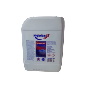 Gel antibacterian si dezinfectant , 88% alcool,5 L, Hygienium Gel antibacterian si dezinfectant , 88% alcool,5 L, Hygienium