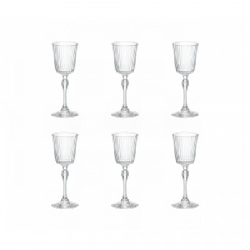 Set 6 pahare cocktail BORMIOLI AMERICA CORDIAL 80ml Set 6 pahare cocktail BORMIOLI AMERICA CORDIAL 80ml