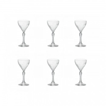 Set 6 pahare cocktail BORMIOLI AMERICA NICK NORA 140ml Set 6 pahare cocktail BORMIOLI AMERICA NICK NORA 140ml