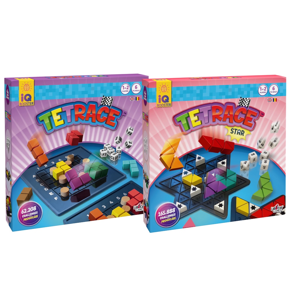 Pachet 2 jocuri IQ Booster - Tetrace si Tetrace Star