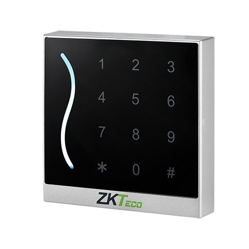Cititor de proximitate RFID EM125Khz cu tastatura integrata, IP65, negru - ZKTeco GL-ER-PROID30-B-WG-1