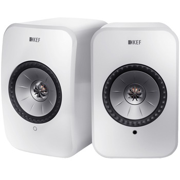 Boxe KEF LSX wireless streaming, 2 x 100 W, Bluetooth, Air Play 2, Alb Boxe KEF LSX wireless streaming, 2 x 100 W, Bluetooth, Air Play 2, Alb