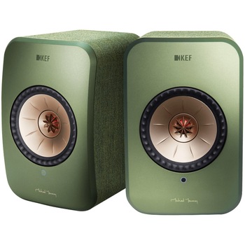 Boxe KEF LSX wireless streaming, 2 x 100 W, Bluetooth, Air Play 2, Verde Boxe KEF LSX wireless streaming, 2 x 100 W, Bluetooth, Air Play 2, Verde