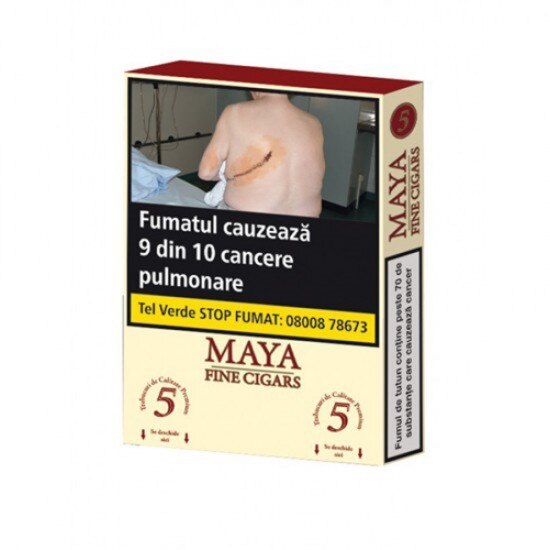 Tigari de foi Maya Fine Cigars 5 bucati