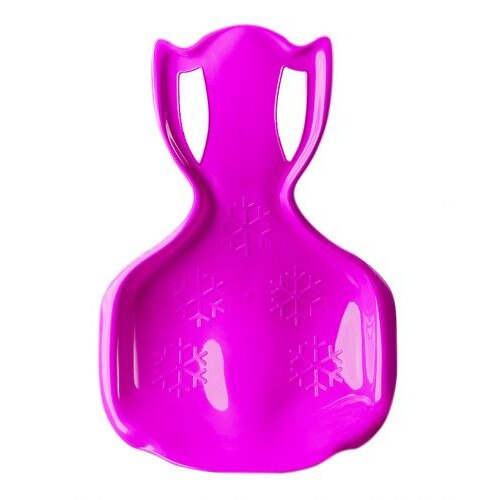 Sanie tip lopata mare XL Marmat, roz - 6661