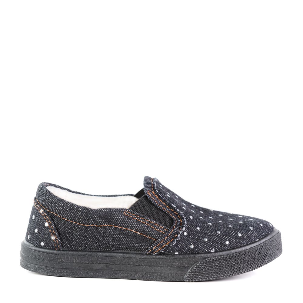 Tenisi Slip-on BOSTON Negru pentru copii, Negru