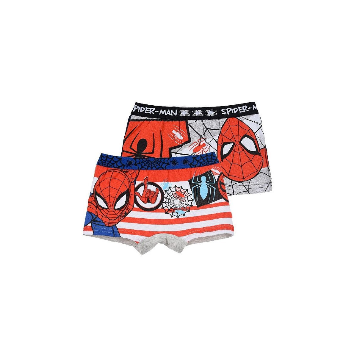 Set 2 perechi boxeri baieti, Spiderman, Web, multicolor
