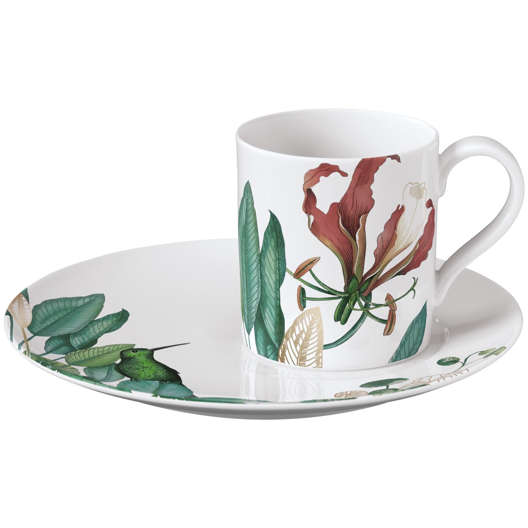 Ceasca si farfurie cafea Villeroy & Boch, Avarua, 0.21 l