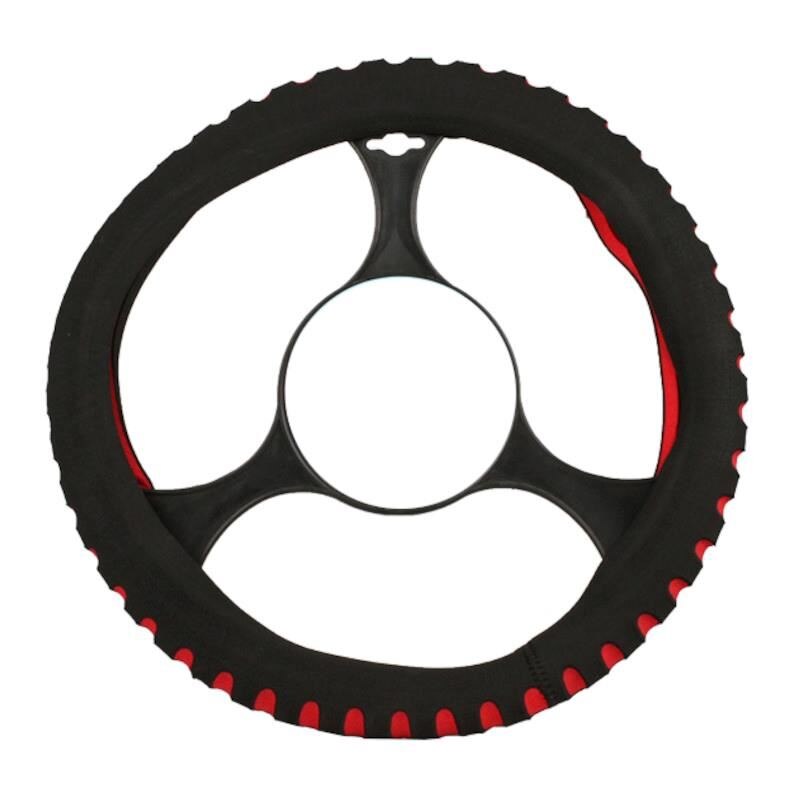 Husa volan 37 - 39cm Soft rosu 596.30 Alca