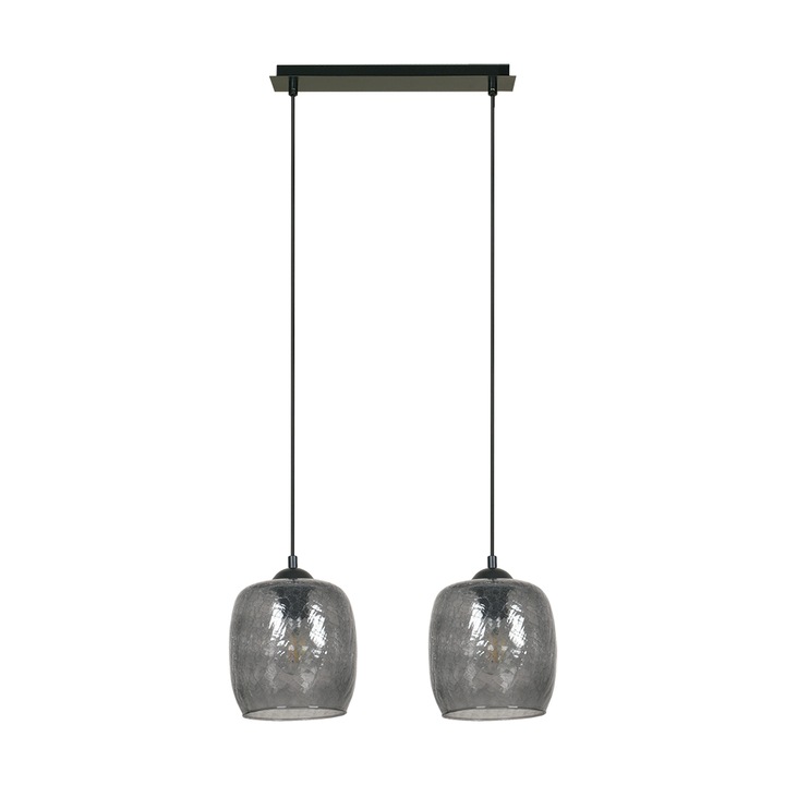 Pendant Lightstyle Torino 1921-6-PB, 2xE27, Negru