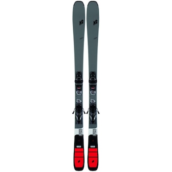 Schiuri K2 MINDBENDER RX FREE TEN QUIKCLIK, cu legaturi, 156cm, gri/negru/rosu Schiuri K2 MINDBENDER RX FREE TEN QUIKCLIK, cu legaturi, 156cm, gri/negru/rosu