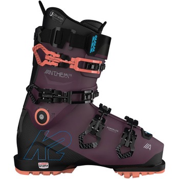 Clapari ski K2 ANTHEM 115 MV GRIPWALK, pentru femei, marime 36.5-mondo 23.5, mov/negru/coral Clapari ski K2 ANTHEM 115 MV GRIPWALK, pentru femei, marime 36.5-mondo 23.5, mov/negru/coral