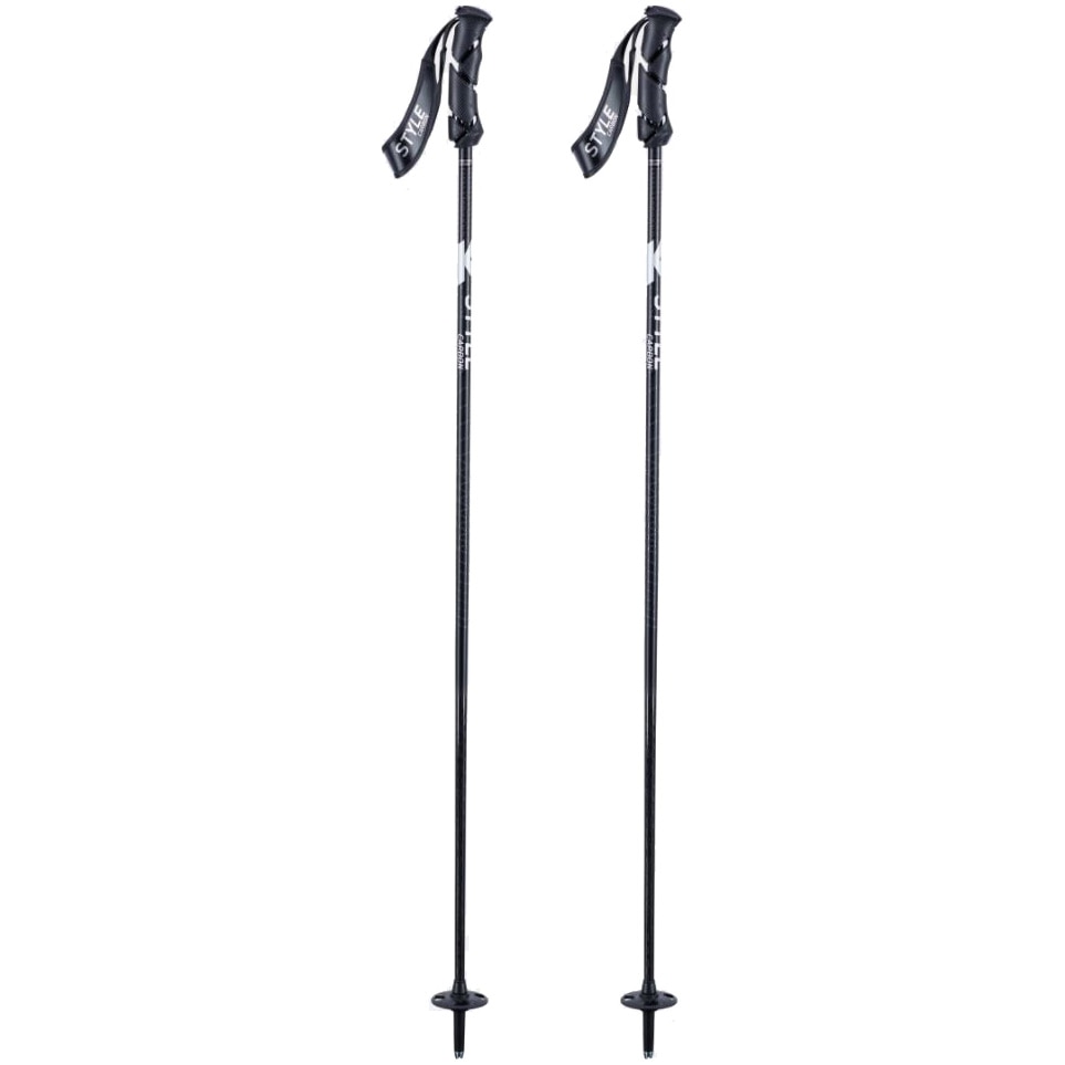 Bete ski K2 STYLE CARBON, pentru femei, 120cm, crom