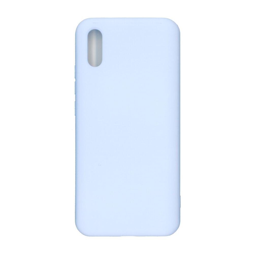Husa Liquid din silicon mat, pentru Redmi 9A, mov