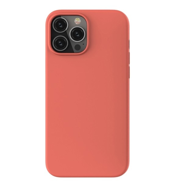 Capac Protectie Spate Cellara Din Silicon Colectia Soft Pentru iPhone 13 Pro Max - Portocaliu