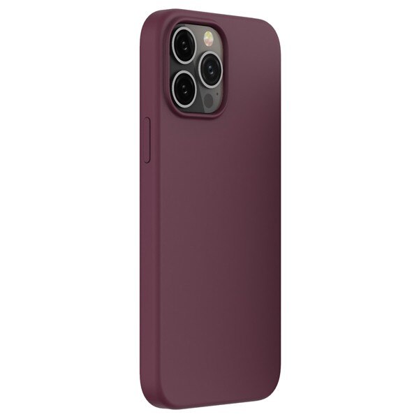 Capac Protectie Spate Cellara Din Silicon Colectia Soft Pentru iPhone 13 Pro Max - Visiniu