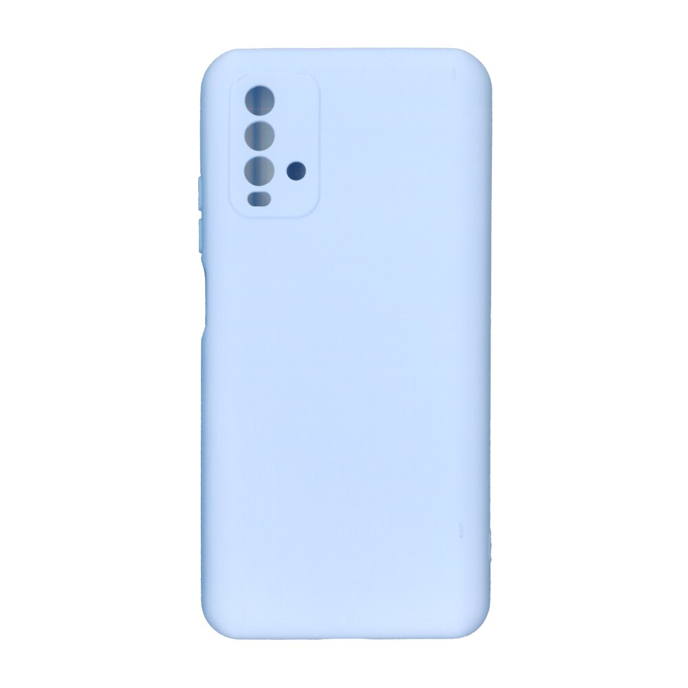 Husa Liquid din silicon mat, pentru Redmi 9T, mov