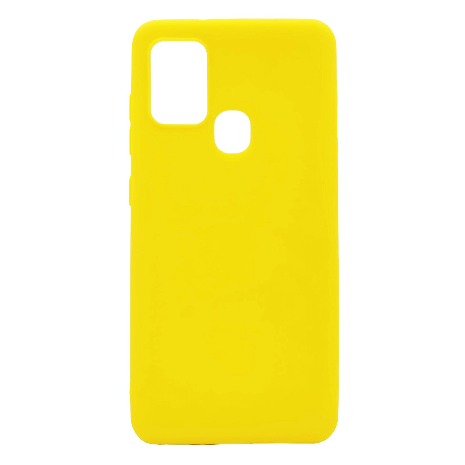 Husa Pentru SAMSUNG Galaxy A21s - Silicone Cover, Galben