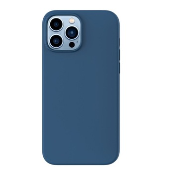 Capac Protectie Spate Cellara Din Silicon Colectia Soft Pentru iPhone 13 Pro Max - Albastru Capac Protectie Spate Cellara Din Silicon Colectia Soft Pentru iPhone 13 Pro Max - Albastru