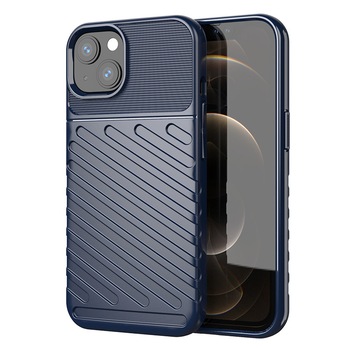 Husa THUNDER ARMOR pentru iPhone 13 Mini, Albastru Husa THUNDER ARMOR pentru iPhone 13 Mini, Albastru