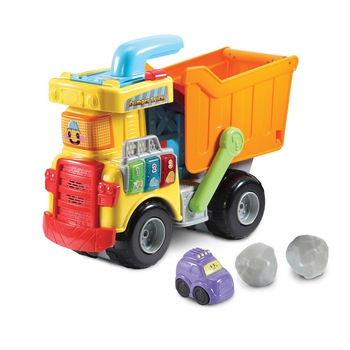 Jucarie interactiva Dump Truck, Vtech, Multicolor, 1 an+ Jucarie interactiva Dump Truck, Vtech, Multicolor, 1 an+