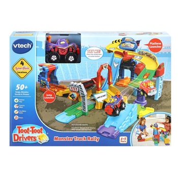 Jucarie interactiva Rally Track, Vtech, Multicolor, 1 an+ Jucarie interactiva Rally Track, Vtech, Multicolor, 1 an+