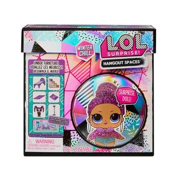Set papusa L.O.L. Surprise! Winter Chill Hangout Spaces, Curte de iarna Set papusa L.O.L. Surprise! Winter Chill Hangout Spaces, Curte de iarna