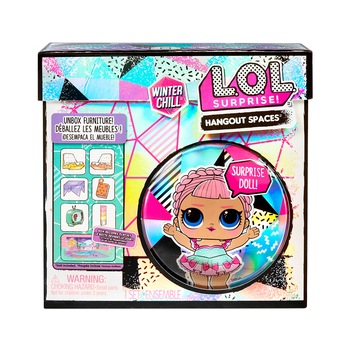 Set papusa L.O.L. Surprise! Winter Chill Hangout Spaces, Mini Patinoar Set papusa L.O.L. Surprise! Winter Chill Hangout Spaces, Mini Patinoar