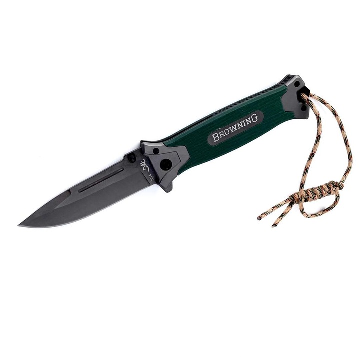 Briceag tactic Magical Forest, 21.5 cm, natur, manual, verde