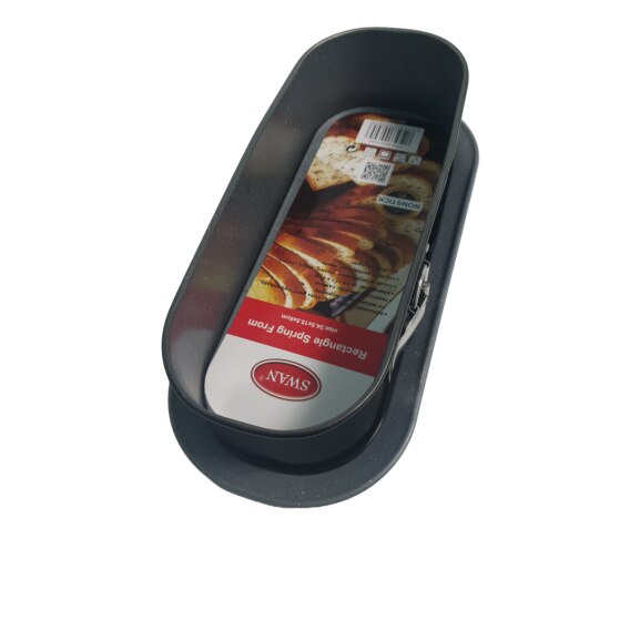 Tava rectangulara cu baza detasabila, SWAN, Granit, 34.5x15.5x8 cm