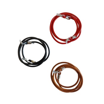 Set dama 3 bucati snur piele naturala pentru ochelari de soare sau vedere, cadou, clasic, multicolor 70mm Set dama 3 bucati snur piele naturala pentru ochelari de soare sau vedere, cadou, clasic, multicolor 70mm